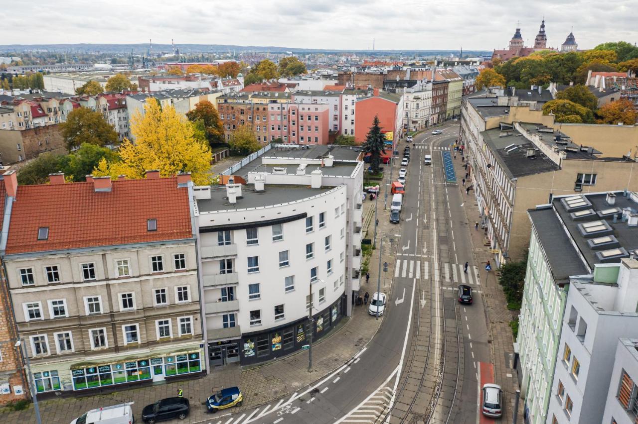 Ferienwohnung Parkowa 13 Stettin Exterior foto